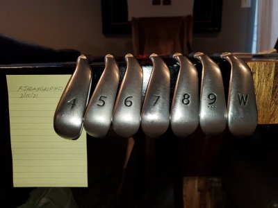PING G15 Irons 4-W, Black Dot, RH, Reg. Flex Steel, New Grips