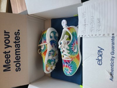 NEW 2020 Nike Roshe G Tour Tie Dye PGA Championship Golf Shoes Men’s Size 7