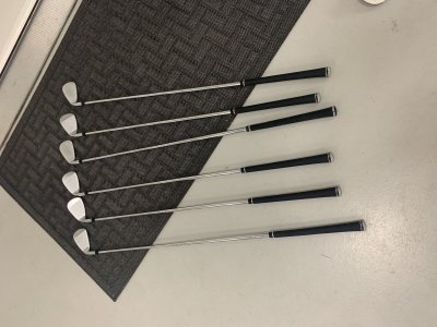 King F7 regular flex steel irons 5-PW and King F7 Driver and 3-4 hybrid and 3-4 wood used