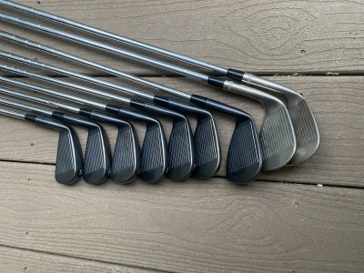 Cobra Forged Tec Black irons 5-GW (56°&60° wedge)