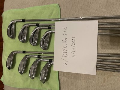 Mizuno JPX 850 Forged 4-GW (8 clubs total)