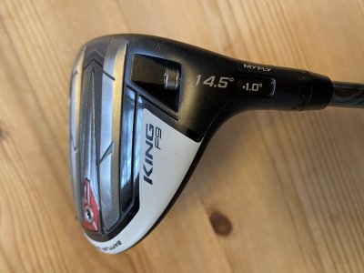 Cobra King F9 Fairway Wood (14.5 degree) w Even Flow Black Hand Crafted Shaft (6.0 (Stiff) 75 gram) 