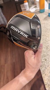 Callaway Mavrik Driver 9.0 stiff RH mint condition 