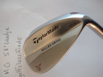 New TaylorMade Milled Grind Chrome 58° Wedge