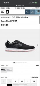 FootJoy Superlites XP | Men’s Size 11 Medium