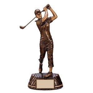 Ladies Golf figure Trophy