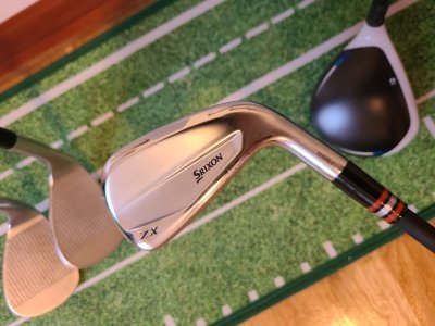 Srixon ZX Utility 3 Iron, Nippon GOST Stiff flex shaft