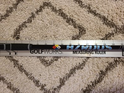 Hzrdus Blue Shaft, TM adapter 6.0 (stiff flex)