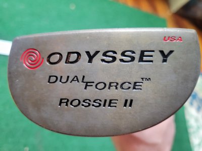 Odyssey Rossie II Bronze w/ new Super Stroke Grip