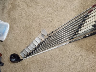 4-P Taylormade Speedblades + 52+58 Wedges + Big Bertha 815 Alpha Driver