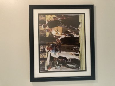 1996 Masters Arnold Palmer, Jack Nicklaus, Tiger Woods Autographed 16x20 LIMITED