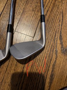 Taylormade p790 4-pw r300 dg95 shafts