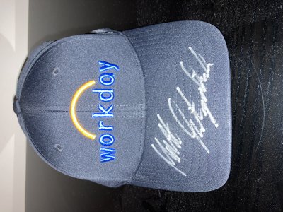 Signed Matt Fitzpatrick cap
