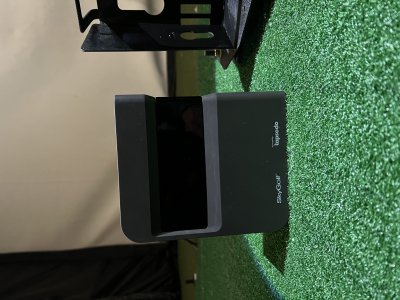 Skytrak launch monitor w/ protective case