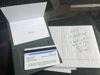 Edgewood Tahoe Resort Gift Certificate ($1K Value) - Selling For $800