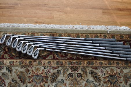 Titleist T300 (+1/2 inch and +1 inch) AMT Tour White (Stiff) 4-PW