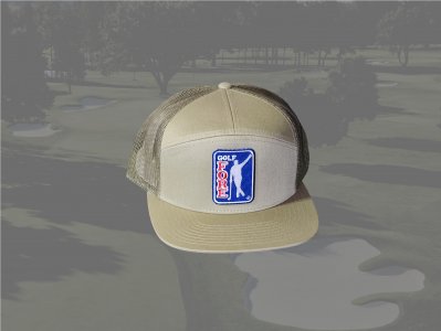 Sand Bunker Tan FORE Golf Hat