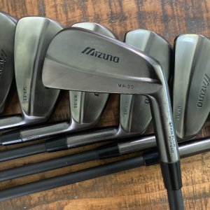 Custom Mizuno MP33 Iron Set / 3-PW Stiff Flex Steel Shafts