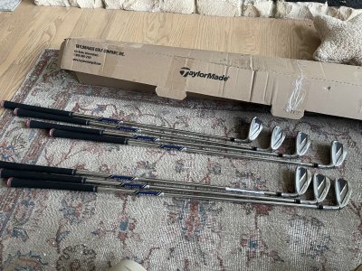 Taylormade Stealth Irons (2023) Mint condition 5-AW w/ upgraded project X shafts