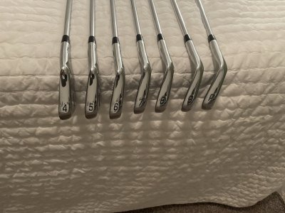 Mizuno Pro 221 4-pw w/ Nippon modus 115x shafts(+1/2”)