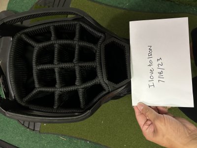 New With Tag - 2022 Sun Mountain C-130 14- Way Cart Bag