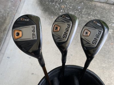 Ping G400 2, 3 and 4 Hybrids