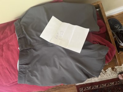 Adidas shorts, 36”