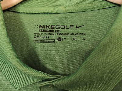 Nike Golf Augusta Masters Exclusive Praying Hands Polo - MEDIUM