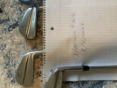 Miura Baby Blades 3-P, $1,500 OBO