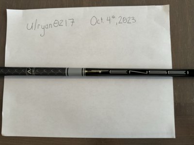 Mitsubishi Tensei AV Raw White 65g Stiff Driver Shaft - with Callaway Optifit 2 Adapter  Asking $60 + shipping 