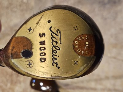 Titleist Persimmon Woods 1-3-5 vintage early 80's