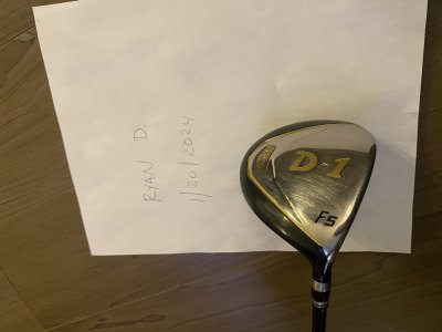 Ryoma Fairway D-1 F 5W 18° Stiff Tour AD RYOMA F × 1