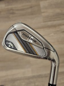 NEW Callaway Mavrik 22 Iron Set 5-PW+AW Project X Regular Flex Graphite Shafts