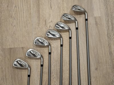 NEW Callaway Mavrik 22 Iron Set 5-PW+AW Project X Regular Flex Graphite Shafts