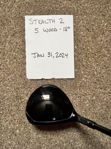 TaylorMade Stealth 2 Fairway - 5 Wood  (RH)  -- LIKE NEW -- FREE FEDEX 2DAY SHIPPING