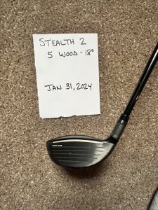 TaylorMade Stealth 2 Fairway - 5 Wood  (RH)  -- LIKE NEW -- FREE FEDEX 2DAY SHIPPING