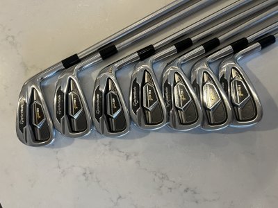 Taylormade PSI 4-PW with KBS Tour C Taper 120g shafts
