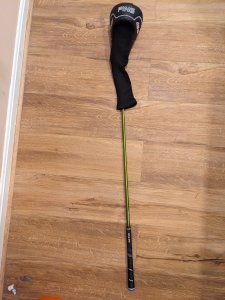 PING G15 Driver 9° with ALDILA NV 65R shaft and headcover