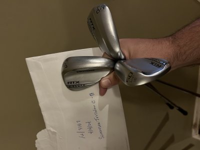 Cleveland RTX Zipcore Wedges 50,56,60