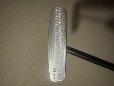 SeeMore Pure Center Blade Milled Face Golf Putter PCB PVB 34” RH