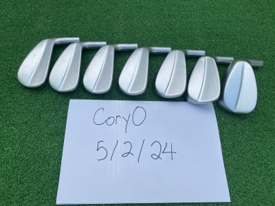 Blank Blades - Forged Irons - 4-PW - RH - Clubhead Only