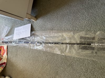 Ventus TR Blue Fujikura shaft (standard flex)