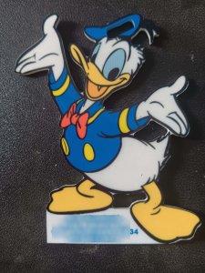 donald Duck Bag Tag with your name and address