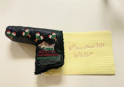 Scotty Cameron - Bandito Bulldog headcover - Rare Cinco de Mayo 2009 headcover 