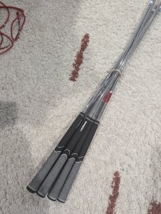 KBS $ Taper 130 Shafts with BB&F Ferrules (6 Shafts in Total)