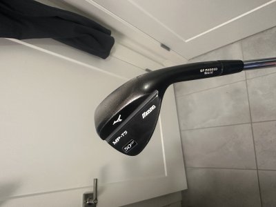 Used Mizuno MP-T5 50° wedge. +1” length
