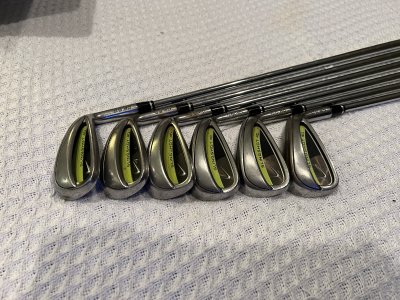 Nike Slingshot 4D Iron Set 4-9 6PCS RH Regular Flex True Temper Steel Shafts