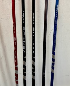 Various Woods Shafts: Fujikura Ventus & Ventus Velocore, Ping Tour, Graphite Design Tour AD