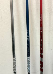 Various Woods Shafts: Fujikura Ventus & Ventus Velocore, Ping Tour, Graphite Design Tour AD
