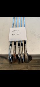 Wedges- Vokey SM10’s, TM Hi-Toe, Callaway Jaws